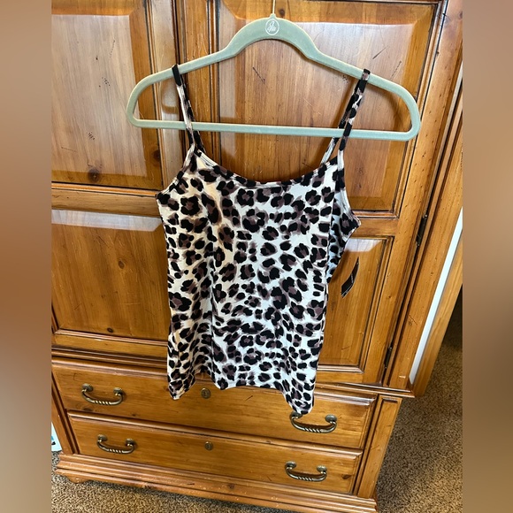 Torrid Leopard Print Adjustable Camisole Top NWT - Picture 1 of 5